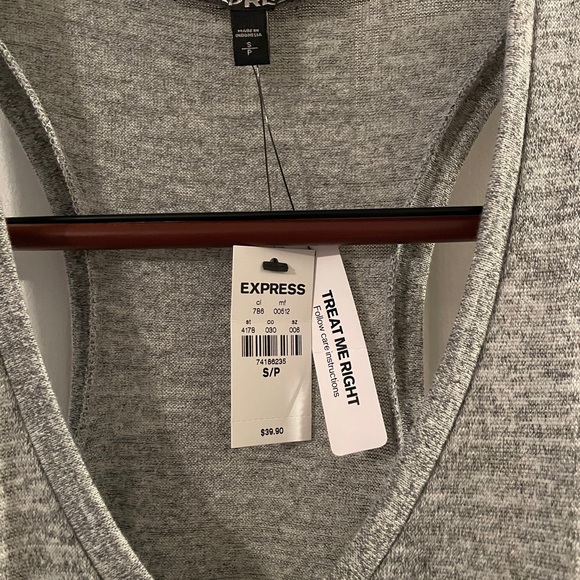 Gray fringe dress - Picture 3 of 5